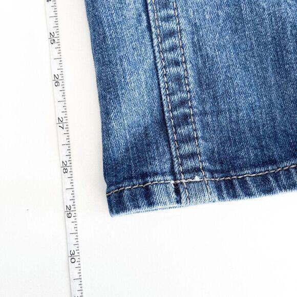 Miss Me Womens Rhinestone Embroidery JPW5123SK Skinny Jeans Size 28 - Picture 12 of 12